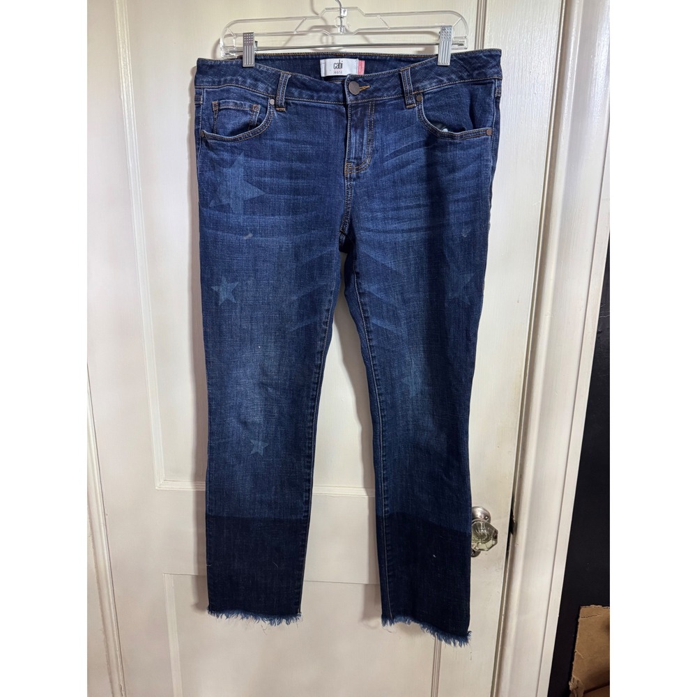 CABI‎ 3937 Slim Boyfriend Denim Jeans Celebrity Wash